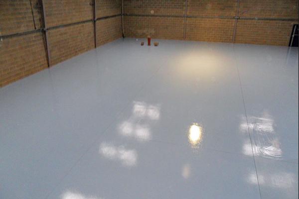 High Build Epoxy Coating - Industrial warehouse